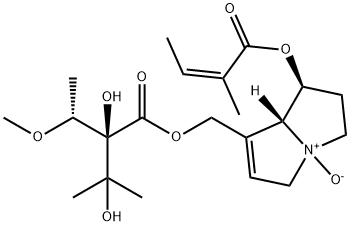 lasiocarpine N-oxide Structural