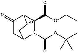 Racemic-(1S,3S,4S)-2-Tert-Butyl 3-Ethyl 5-Oxo-2-Azabicyclo[2.2.2]Octane-2,3-Dicarboxylate(WX120271) Structural