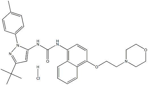 Doramapimod HCl Structural