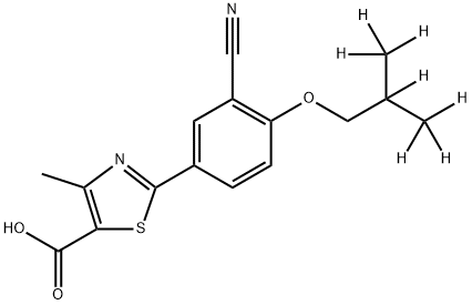 Febuxostat-d7 Structural