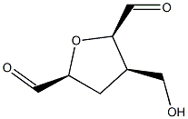 xylo-Hexodialdose, 2,5-anhydro-3,4-dideoxy-3-(hydroxymethyl)- (9CI) Structural