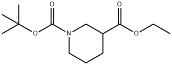 Ethyl 1-Boc-3-piperidinecarboxylate Structural