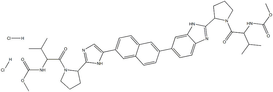 ravidasvir hydrochloride Structural