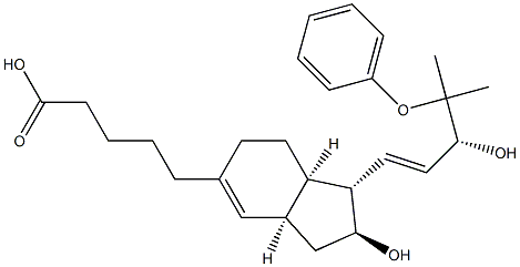 homoisocarbacyclin Structural