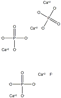 Fluorapatite (Ca5F(PO4)3) Structural
