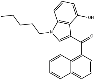 JWH 018 4-hydroxyindole metabolite Structural