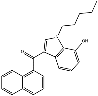 JWH 018 7-hydroxyindole metabolite Structural