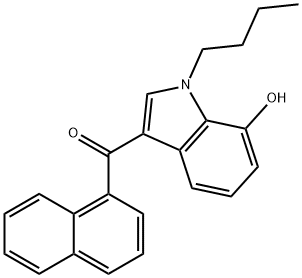 JWH 073 7-hydroxyindole metabolite Structural