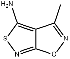Isothiazolo[4,3-d]isoxazol-4-amine, 3-methyl- (9CI) Structural