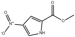 methyl 4-nitro-1H-pyrrole-2-carboxylate Structural