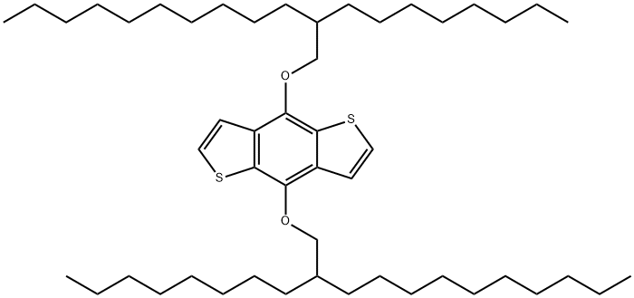 4,8-Bis((2-octyldodecyl)oxy)benzo[1,2-b:4,5-b']dithiophene Structural