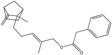 santalyl phenylacetate Structural