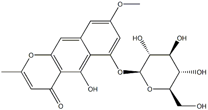 rubrofusarin-6-glucoside Structural