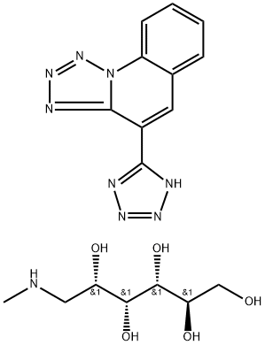 Tetrazolast meglumine [usan] Structural