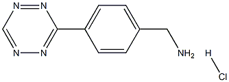H-Tz-Bz-NH3Cl hydrochloride Structural Picture