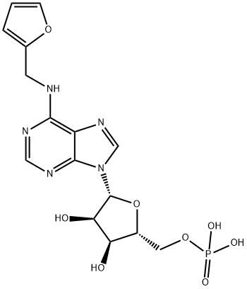 KINETIN RIBOSIDE-5'-MONOPHOSPHATE SODIUM SALT (KMP) Structural