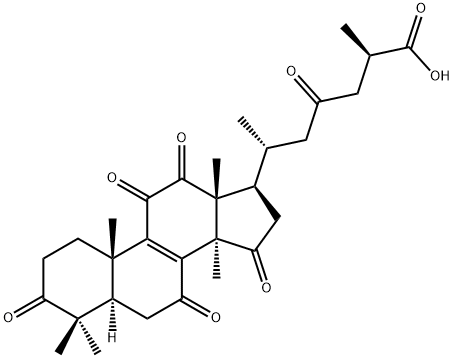 ganosporeric acid A Structural