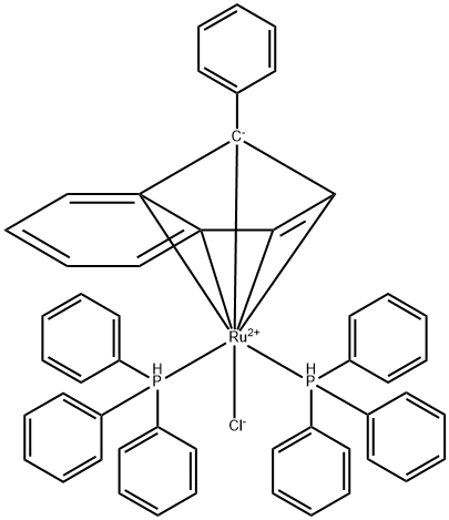 Chloro(3-phenylindenyl)bis(triphenylphosphine)rutheniuM(II) Structural