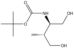 Carbamic acid, [(1R,2R)-3-hydroxy-1-(hydroxymethyl)-2-methylpropyl]-, 1,1- Structural