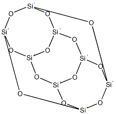 POLY(HYDRIDOSILSESQUIOXANE)-T8, HYDRIDE SUBSTITUTED Structural