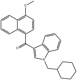 JWH 081-N-(cyclohexylmethyl) analog Structural