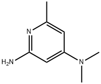N(sup 4),N(sup 4),6-Trimethyl-2,4-pyridinediamine Structural