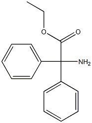 ethyl 2-amino-2,2-diphenylacetate Structural