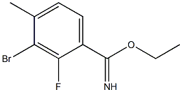 ethyl 3-bromo-2-fluoro-4-methylbenzimidate