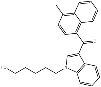 JWH 122 N-(5-hydroxypentyl) metabolite Structural