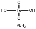 lead(2+) tellurium tetraoxide Structural