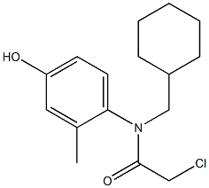 2-chloro-N-(cyclohexylmethyl)-N-(4-hydroxy-2-methylphenyl)acetamide