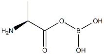 L-Alanine, monoanhydride with boric acid (H3BO3) (9CI) Structural