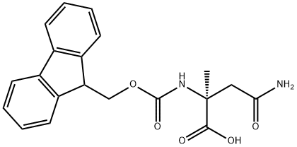 FMoc-α-Me-Asn-OH Structural