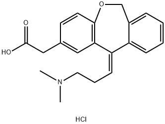 Olopatadine hydrochloride Structural