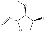 L-Xylose, 2,5-anhydro-3,4-di-O-methyl- (9CI) Structural