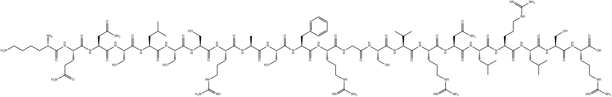 GD-6 peptide Structural