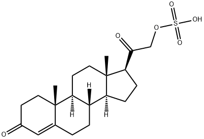 deoxycorticosterone sulfate Structural