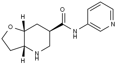 Rel-(3Ar,6R,7Ar)-N-(Pyridin-3-Yl)Octahydrofuro[3,2-B]Pyridine-6-Carboxamide Structural