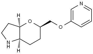 Rel-(3Ar,5R,7Ar)-5-((Pyridin-3-Yloxy)Methyl)Octahydropyrano[3,2-B]Pyrrole Structural