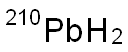 Lead, isotope of mass210 Structural