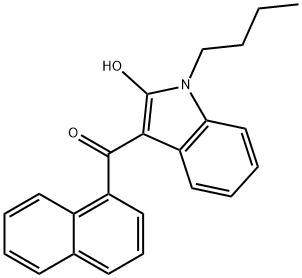 JWH 073 2-hydroxyindole metabolite Structural