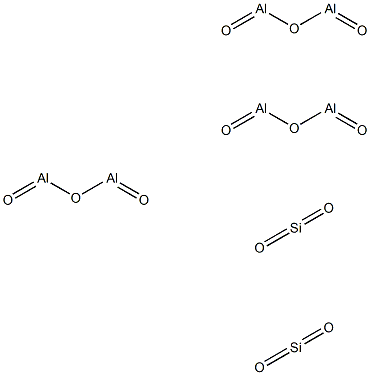 Refractories, fibers, aluminosilicate,ALUMINOSILICATE (VITREOUS)