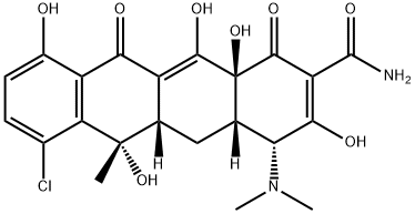 4-Epichlortetracycline hydrochloride 'canbe used as secondary standard' Structural