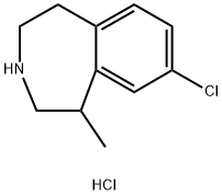 Lorcaserin hydrochloride Structural