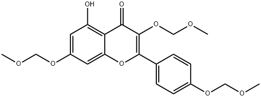 KaeMpferol Tri-O-MethoxyMethyl Ether Structural
