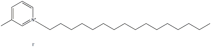 Pyridinium, 1-hexadecyl-3-methyl-, iodide (1:1) Structural