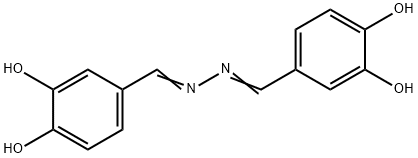 Benzaldehyde,3,4-dihydroxy-, 2-[(3,4-dihydroxyphenyl)methylene]hydrazone Structural