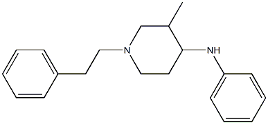 rac-cis Despropionyl Mefentanyl Structural