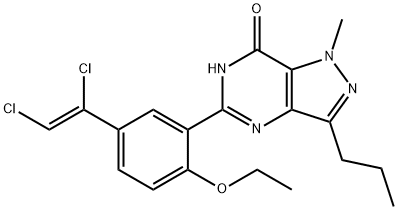 Dichlorodenafil Structural