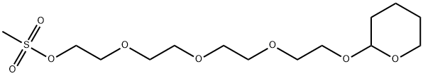 Mes-PEG5- THP Structural